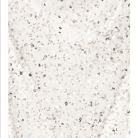 NWT Retrofete Mindi dress in silver/white - Picture 4 of 4